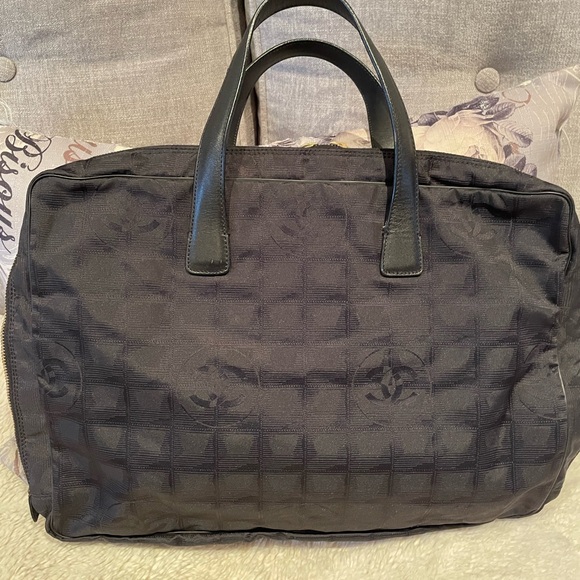 CHANEL Black Laptop bag Travel Line model - Made in Italy - Picture 2 of 13
